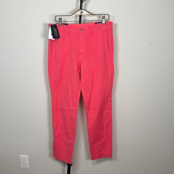 NEW NWT Polo Ralph Lauren Straight fit khaki chinos 31/30 - Picture 1 of 3